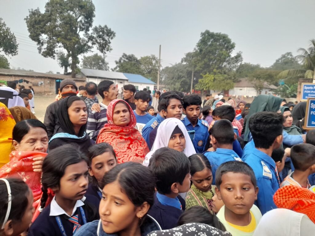 A happy and festive Sports Program for FOH Primary School students