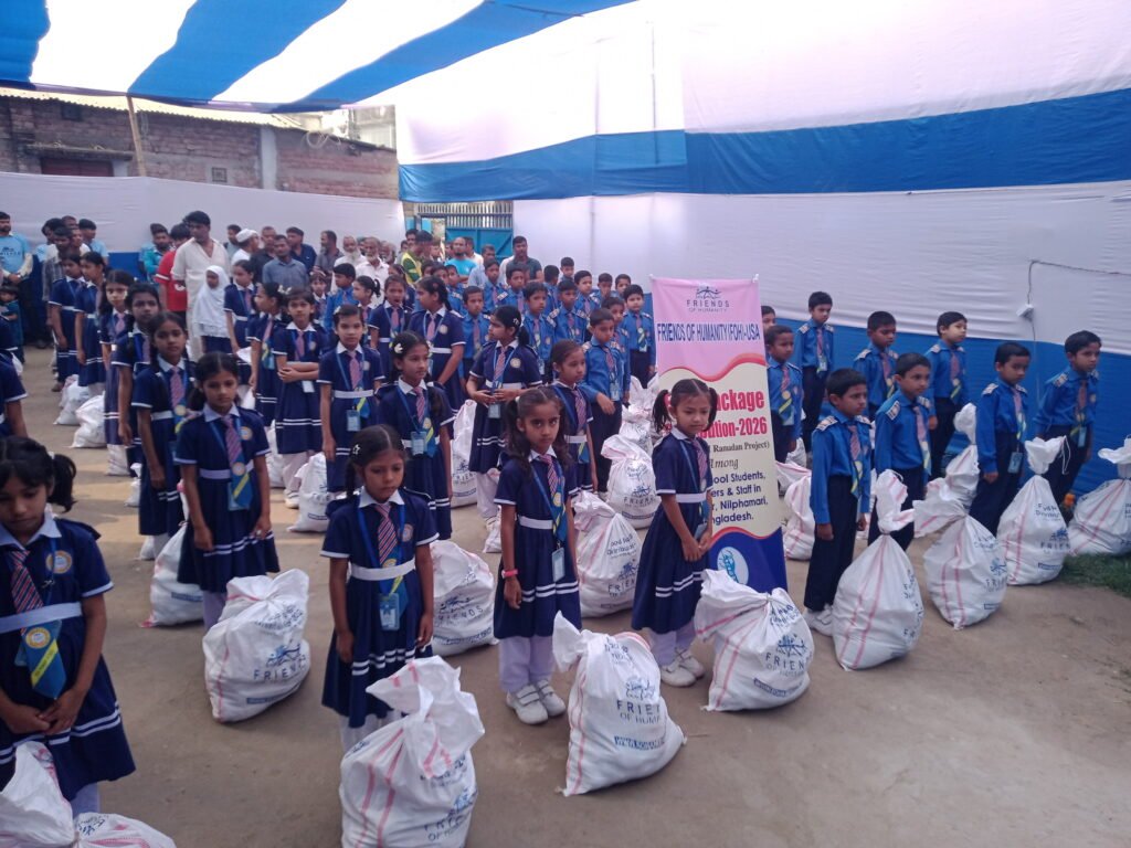 FOH Food Package Distribution under Ramadan Project to supporting students, their families Syedpur.