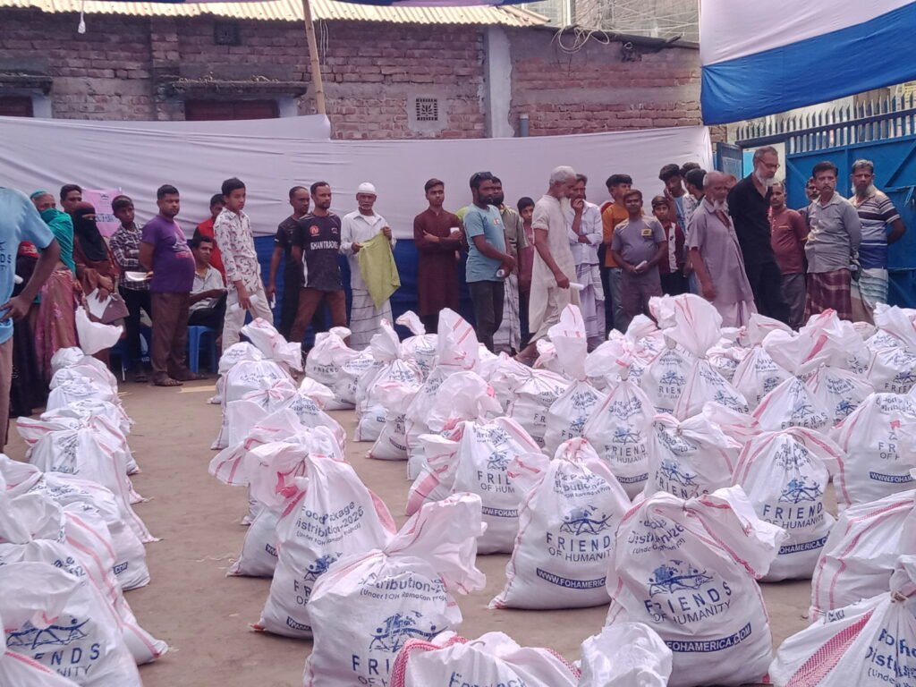 FOH Food Package Distribution under Ramadan Project to supporting students, their families Syedpur.