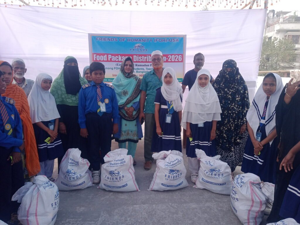 FOH Food Package Distribution under Ramadan Project to supporting students, their families Rangpur.