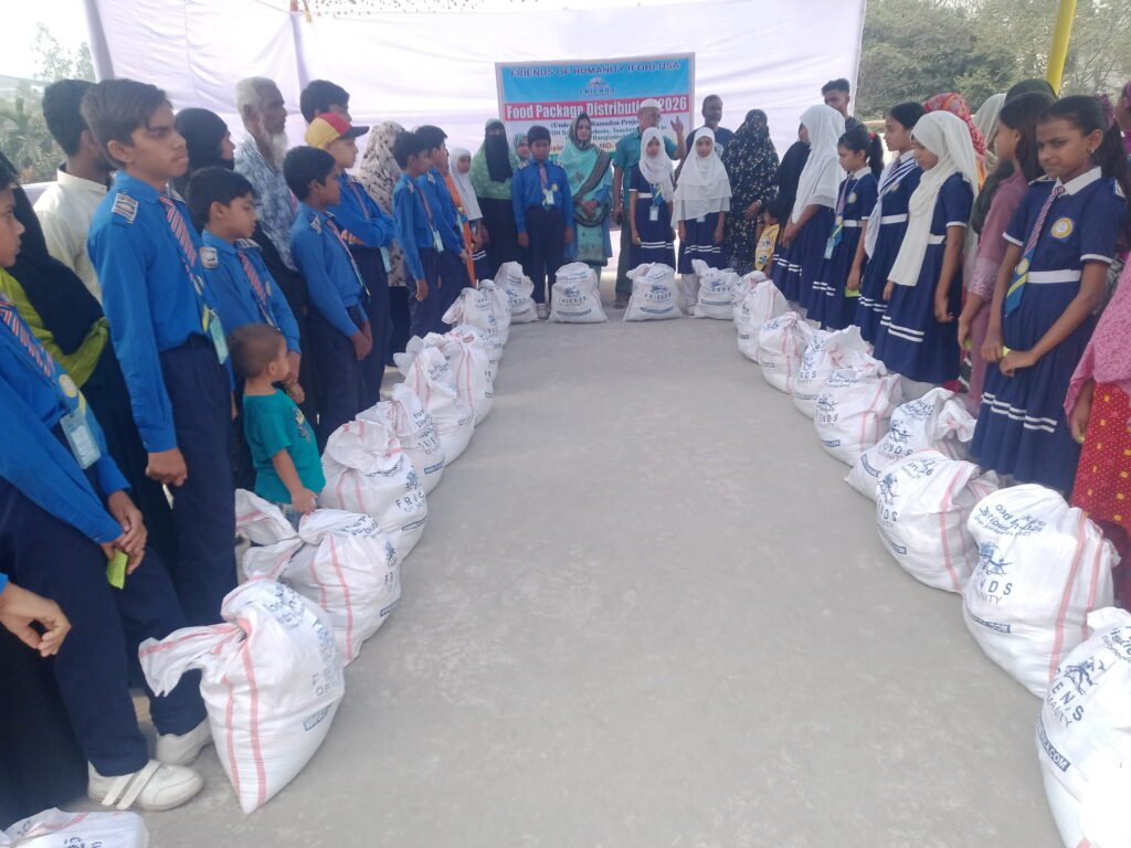 FOH Food Package Distribution under Ramadan Project to supporting students, their families Rangpur.
