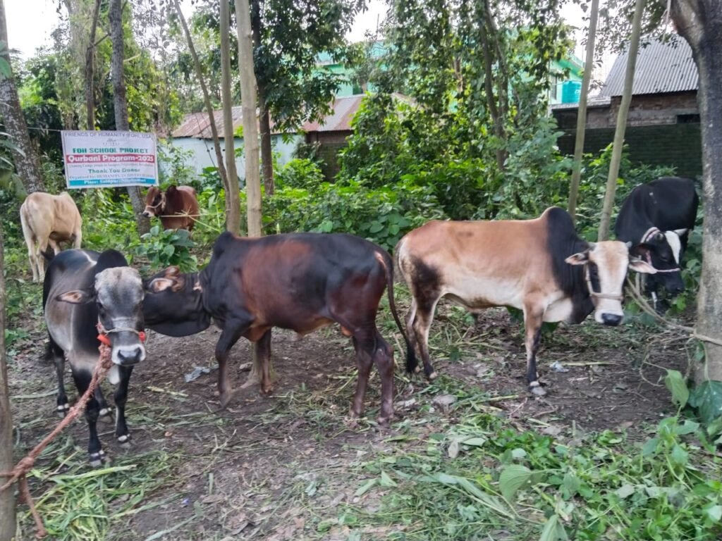 FOH School Project Qurbani Program supporting students, their families, and underprivileged communities