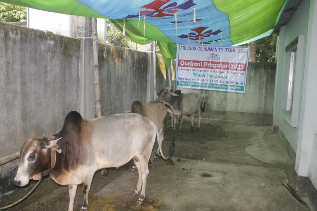 FOH School Project Qurbani Program supporting students, their families, and underprivileged communities