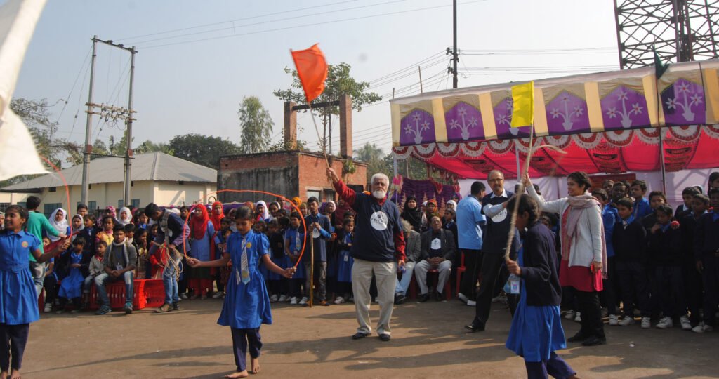 Ahmad Abdul Karim Jungda, President of FOH, at the Annual Sports Program 2018 for FOH School students.