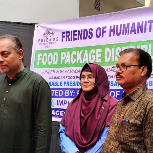 Under FOH Ramadan Project Among FOH School Student's & Staff