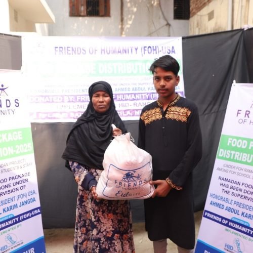 Under FOH Ramadan Project Among FOH School Student's & Staff